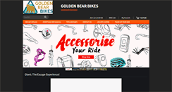 Desktop Screenshot of goldenbearbikes.com